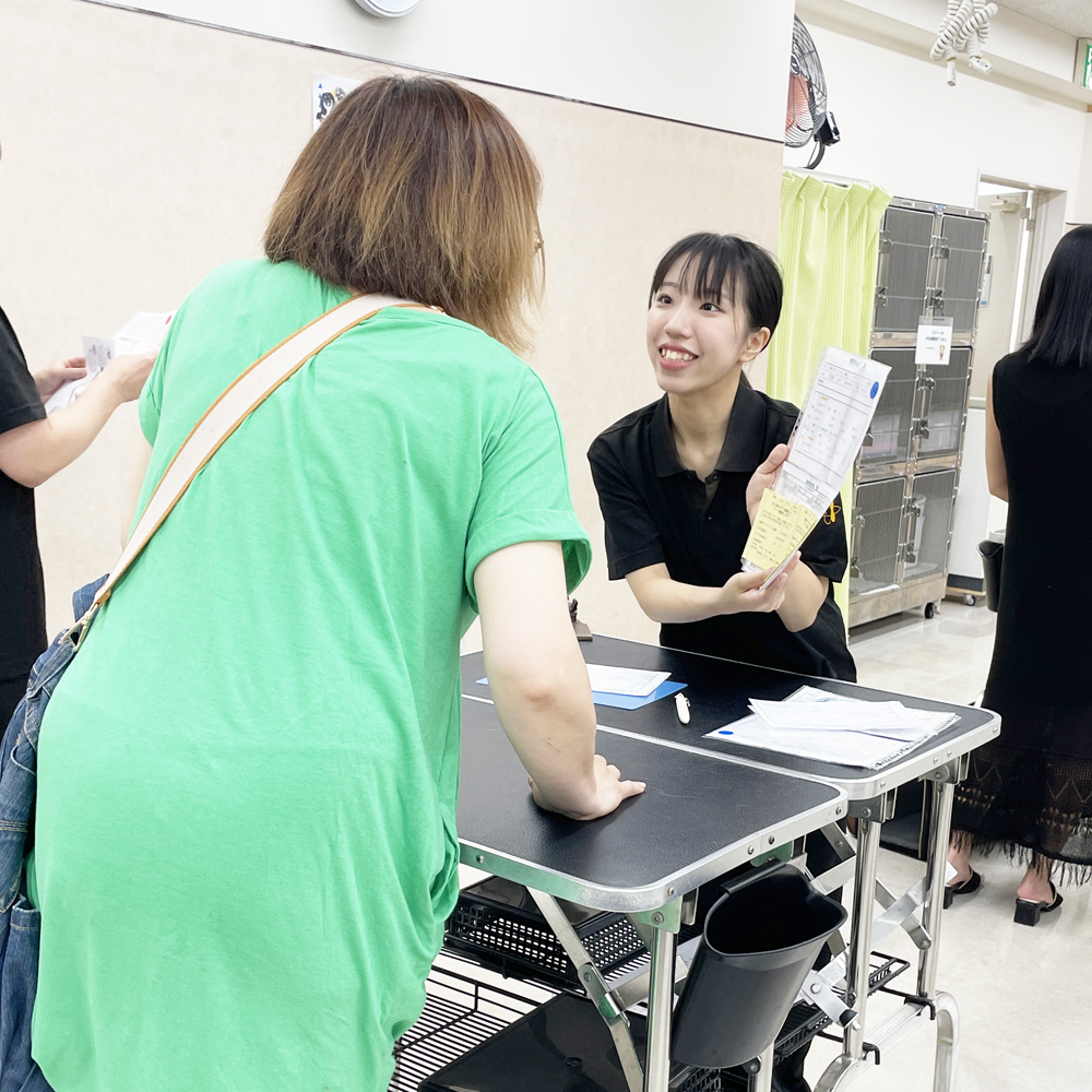 ２年生の接客実習♪
